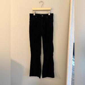 BDG Black Flare Corduroy Jeans